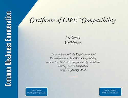 开源网安自研产品荣获CWE国际兼容性认证，助推网络信息安全软件开发新高度